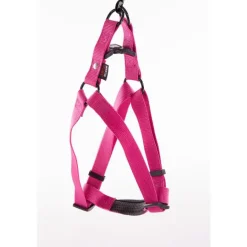 MARTIN SELLIER Harnais baudrier réglable rose pour chien - 4x90/110 cm