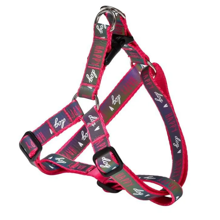 BOBBY Harnais baudrier rose Happy taille L