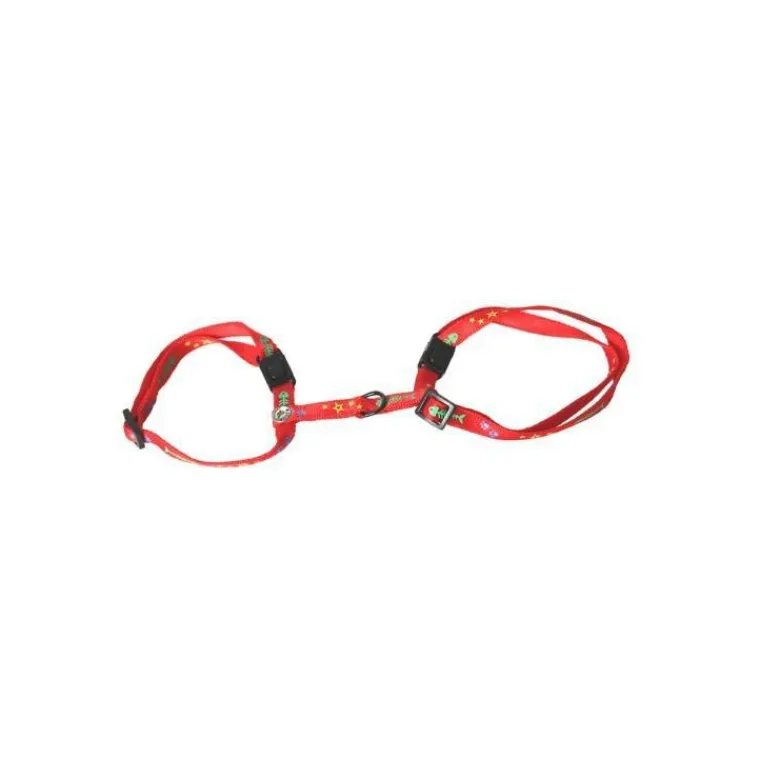 MARTIN SELLIER Harnais chat 35/50cm motif 10mm