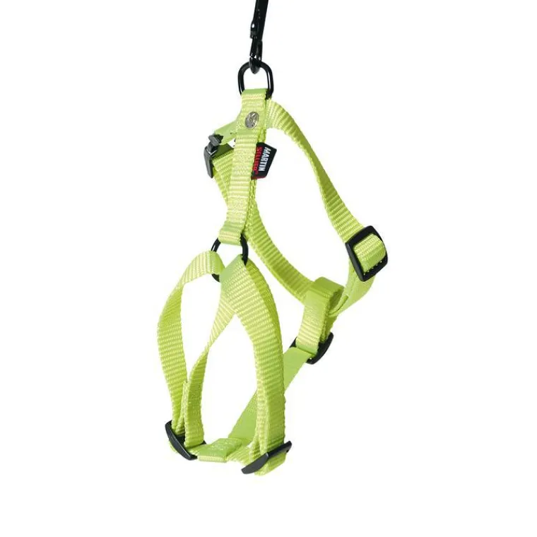 MARTIN SELLIER Harnais Confort vert citron pour chien - 2,5x70/90 cm