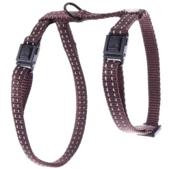 MARTIN SELLIER Harnais Flash pour chat coloris marron