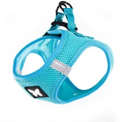 MARTIN SELLIER Harnais Mesh turquoise pour chien - 2XS