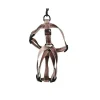 MARTIN SELLIER Harnais nylon choco 50/70cm