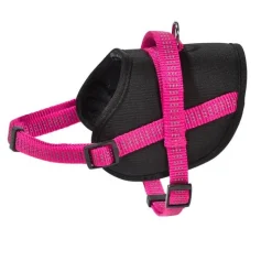 BOBBY Harnais pour chien coloris fuchsia en polyester et nylon Easy Safe – Taille S