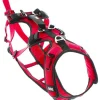 I-DOG Harnais pour chien coloris rouge Confort Trek - Taille M