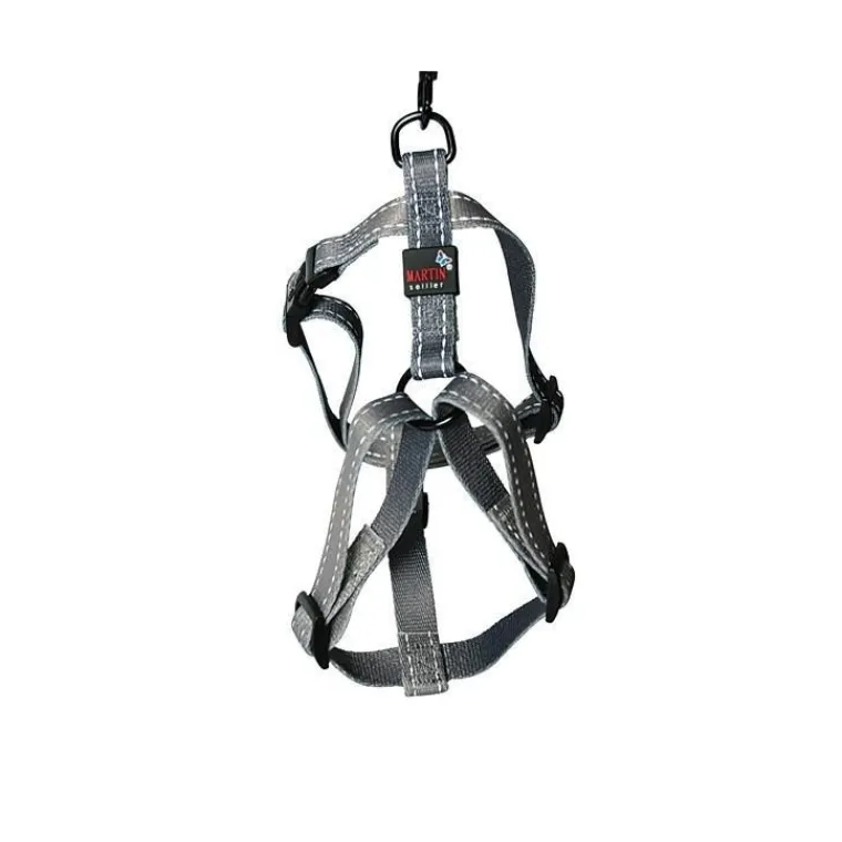 MARTIN SELLIER Harnais réglable gris 70/90 cm