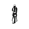 MARTIN SELLIER Harnais réglable noir 70/90cm