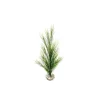 LABEO Herbe corail verte en plastique grand modèle 32 cm