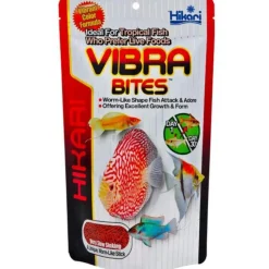 AQUADISTRIB HIKARI AQUARIUM Vibra Bites - Alimentation poissons, 73g