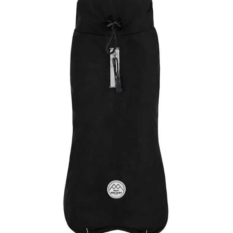WOUAPY Imperméable pour chien noir polyester Basic – Taille XS