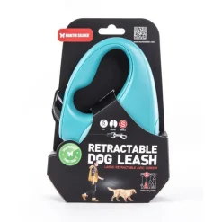 MARTIN SELLIER Instinct corde rétractable pour chien taille S turquoise 5 m