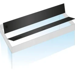 BLUE CORAL Jeu de volets pour aquarium, set de 2 pièces, JUWEL - modèle Rio 125 (80/35)