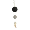 BOBBY Jouet à griffer pour chat coloris noir Plume - 55 x 12 cm