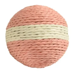 BOBBY Jouet à griffer pour chat coloris rose Boule - ? 10 cm