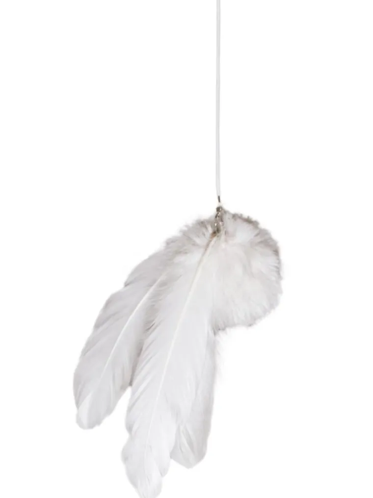 PETREBELS Jouet à plumes pour chat coloris blanc Funky Rebels