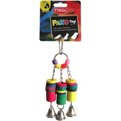 TYROL Jouet chichi pako bec multicolore 20 cm