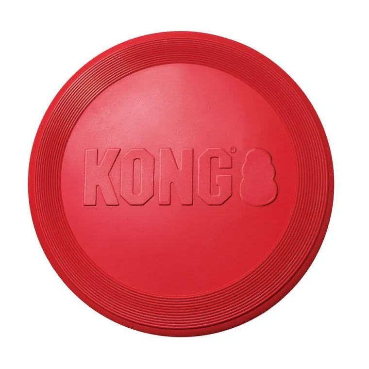 KONG® Jouet Chien Kong 18cm flyer fressbee Small rouge 18cm