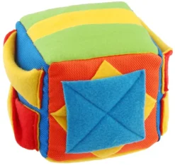 WOUAPY Jouet de fouille pour chien coloris multicolore cube - 15 cm