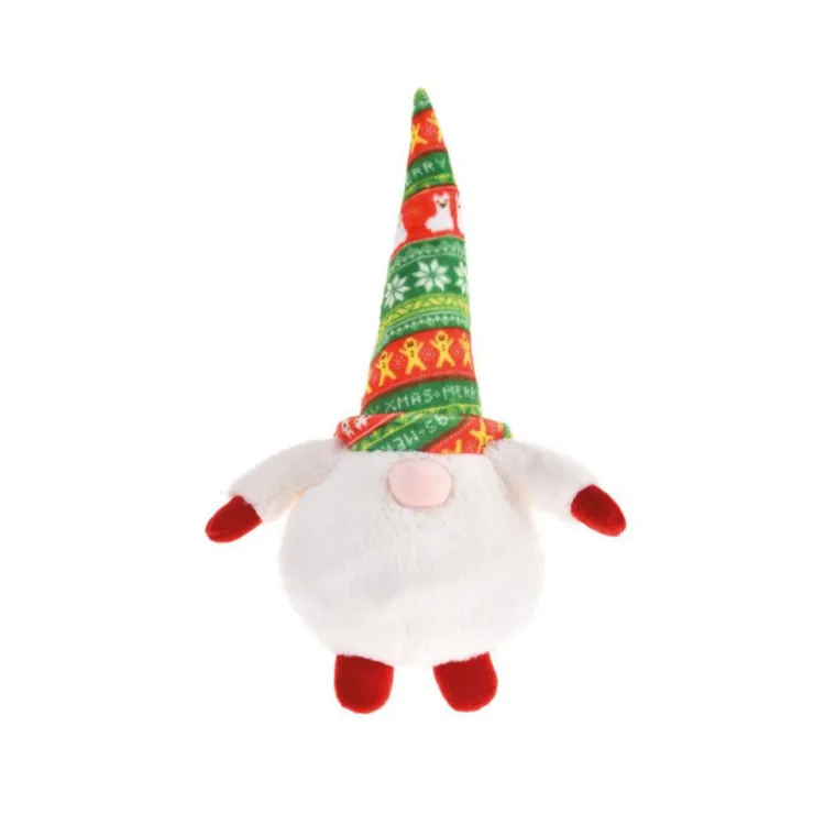 BUBIMEX Jouet de Noël pour chien peluche lutin