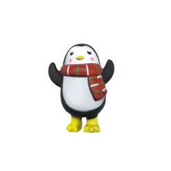 BUBIMEX Jouet de Noël pour chien pingouin en vinyle coloris noir - 12 cm