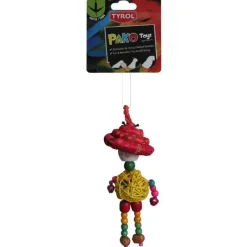 TYROL Jouet dippy doo pako pattes multicolore 32 cm