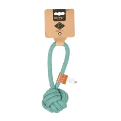 D ET D HOME Jouet en corde forme balle et boucle bleu D&D Home Harper taille S - 22 cm