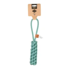 D ET D HOME Jouet en corde tressée bleu D&D Home Kurt taille S - 36 cm
