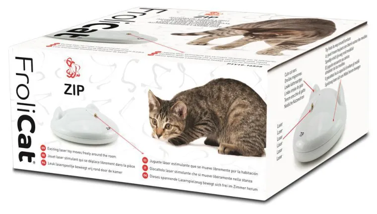 FROLICAT Jouet électronique pour chat coloris blanc Zip Laser PetSafe