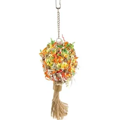 FLAMINGO Jouet papyr perruche bouquet coloris multicolore - 36 cm