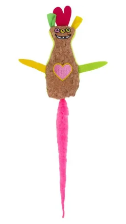 WOUAPY Jouet pour chat coloris multicolore Stranger Lover - 14 x 12 x 3 cm