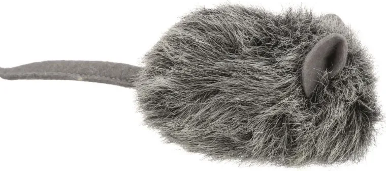 TRIXIE Jouet pour chat en peluche coloris multicolore souris avec catnip - 9 cm