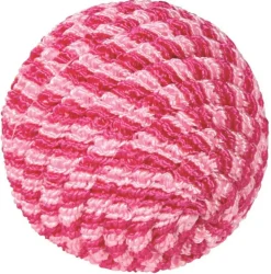 TRIXIE Jouet pour chat en plastique nylon coloris rose balle - Ø 4,5 cm
