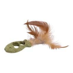 WOUAPY Jouet pour chat matatabi poisson à plumes 12x3x1,5 cm
