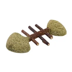 WOUAPY Jouet pour chat matatabi arrêtes de poisson 8,5x4x1 cm
