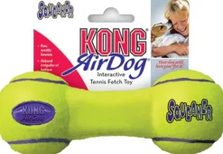 KONG Jouet pour chien Airdog Dumbbell coloris jaune - Taille L