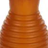 FLAMINGO Jouet pour chien coloris marron caoutchouc 100 % naturel Rubba Wobbler - 7 x 7 x 13,7 cm