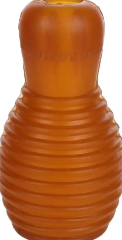FLAMINGO Jouet pour chien coloris marron caoutchouc 100 % naturel Rubba Wobbler - 7 x 7 x 13,7 cm