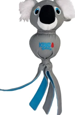 KONG Jouet pour chien coloris bleu Wubba Zoo Koala - Taille L