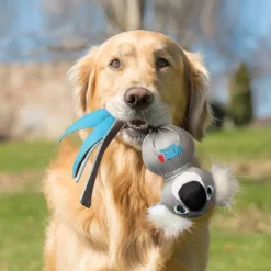 KONG Jouet pour chien coloris bleu Wubba Zoo Koala - Taille L