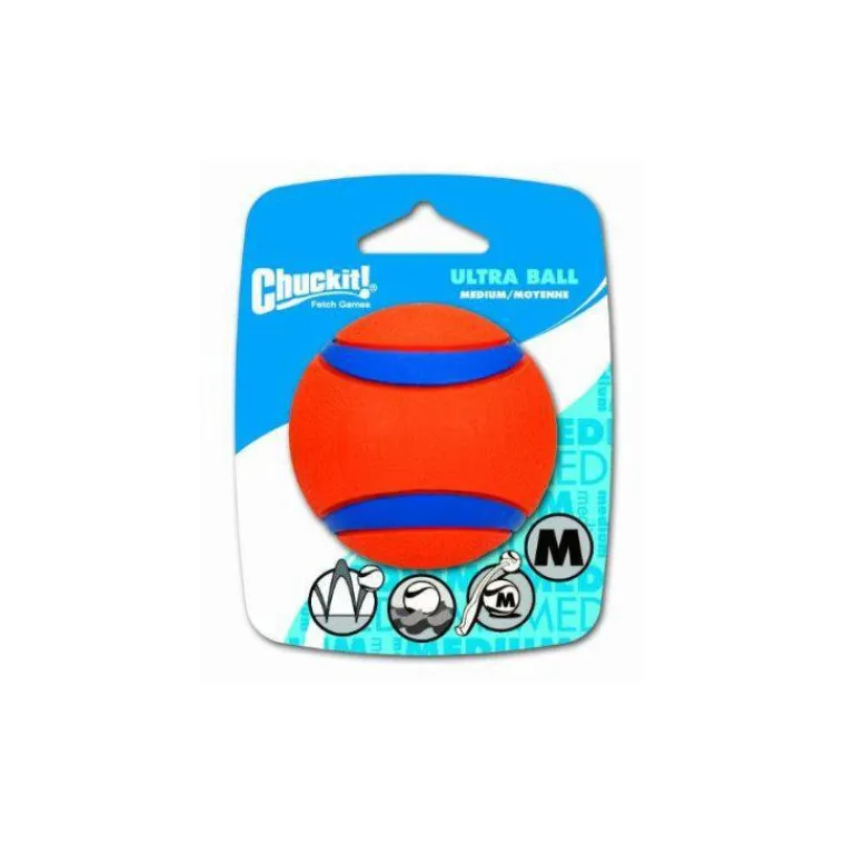 PETMATE Jouet pour chien coloris orange Chuckit! Ultra Ball