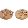 FLAMINGO Jouet pour chien en bois Doggy brain train recto verso - 25 cm