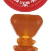 FLAMINGO Jouet pour chien en caoutchouc naturel coloris marron os avec épines Rubba - Taille M 14 x 4,7 x 4 cm