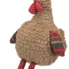 TRIXIE Jouet pour chien en peluche coloris multicolore peluche coq avec son original - 60 cm