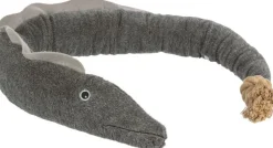 TRIXIE Jouet pour chien en peluche et corde Be Nordic anguille Karl - 94 cm