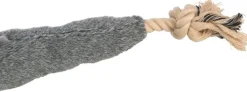 TRIXIE Jouet pour chien en peluche et corde Be Nordic anguille Karl - 94 cm