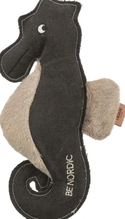TRIXIE Jouet pour chien en tissu peluche coloris marron et beige hippocampe Ida Be Nordic - 32 cm