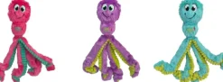 KONG Jouet pour chien wubba octopus coloris multicolore - taille L