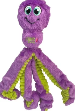 KONG Jouet pour chien wubba octopus coloris multicolore - taille L