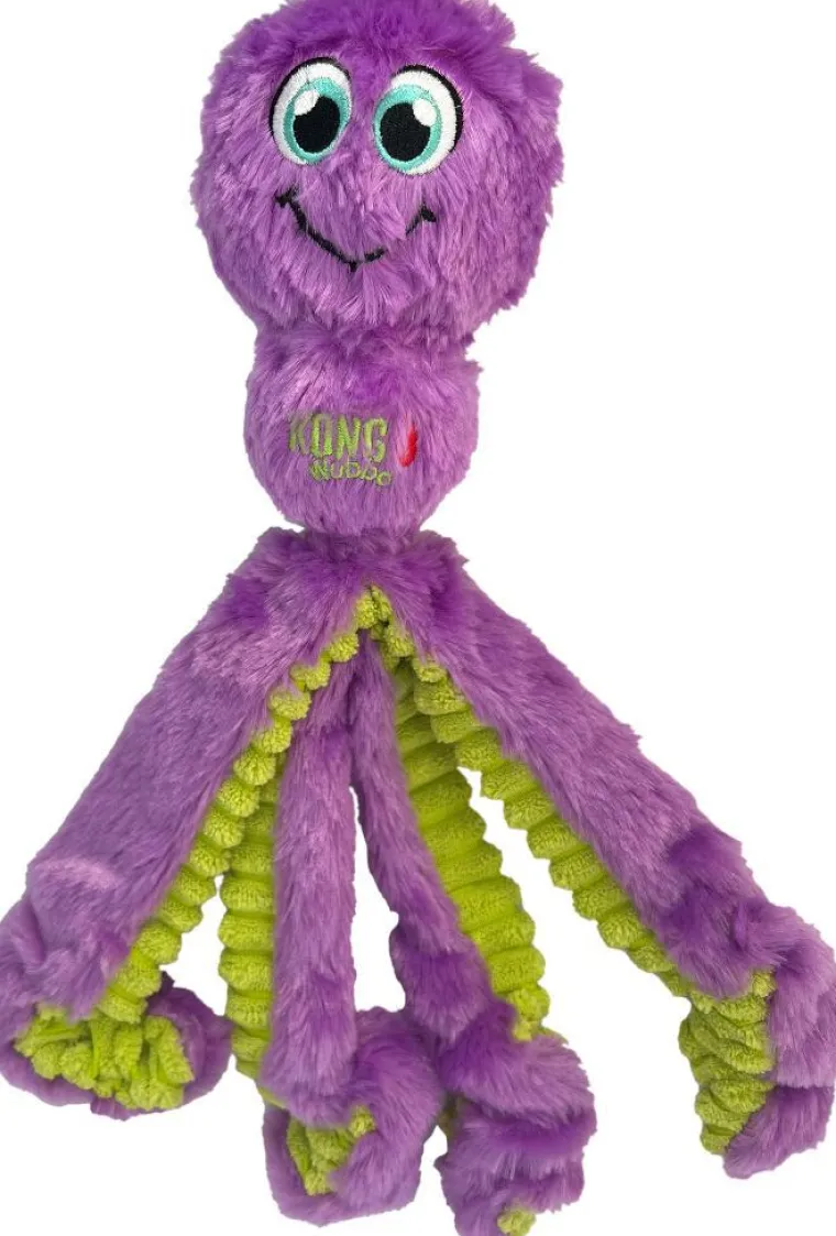 KONG Jouet pour chien wubba octopus coloris multicolore - taille L