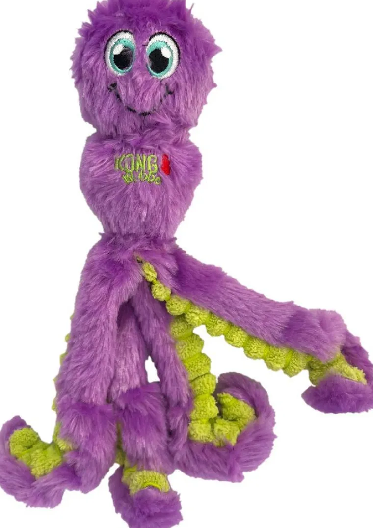 KONG Jouet pour chien wubba octopus coloris multicolore - taille M